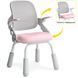 Дитяче крісло Mealux Neo Air Static Pink Grey Y-306 KPG фото