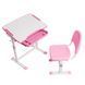 Зростаюча дитяча парта зі стільчиком Cubby Sorpresa Pink 1183529881 фото 3