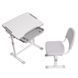 Зростаюча дитяча парта зі стільчиком Cubby Sorpresa Grey 1183534264 фото 3