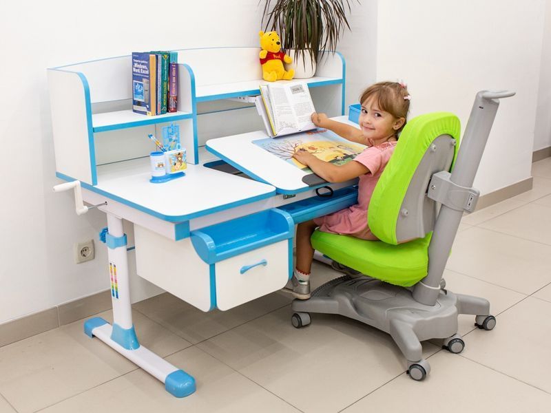 Дитячий стіл Evo-kids EVO-50 Blue Evo-50 BL фото
