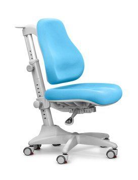 Дитяче крісло Mealux Match grey base Light Blue Y-528 KBL фото