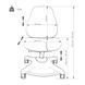 Дитяче ергономічне крісло FunDesk Sorridi Blue 7086682356 фото 5