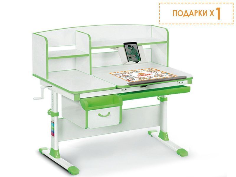 Дитячий стіл Evo-kids EVO-50 Green Evo-50 Z фото