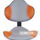 Дитяче крісло FunDesk LST3 Orange-Grey 520746446 фото 7