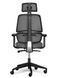 Офісне крісло Mealux Leo Air Plus Dark Grey Y-546 KBG фото 6