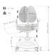 Дитяче ортопедичне крісло FunDesk Leone Grey 2319905692 фото 10