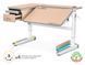 Дитячий стіл Mealux Woodville Multicolor Energy стільниця клен / накладки на ніжках сірі BD-850 MG/MC Energy фото 4