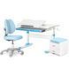 Комплект (L) Evo-Kids TH-310 Blue (парта+крісло+тумба)