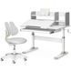 Комплект парта Ergokids TH-330 Grey + крісло Evo-kids Mio Lite G TH-330 W/G + Y-208 G фото