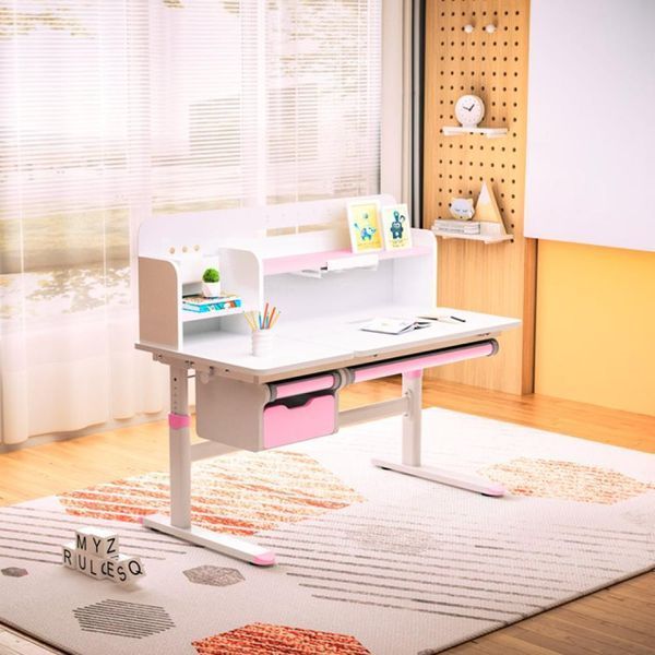 Дитячий стіл Evo-kids TH-360 Plus Pink TH-360 WG/PN Plus фото