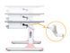 Дитячий стіл Mealux Vancouver Multicolor PN з полицею S50 Pink BD-620 W/G MC+ PN+ S50 фото 7