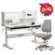 Комплект для підлітка парта Fundesk Fiore II Grey + крісло ортопедичне Cubby Paeonia Grey 1645005941 фото 1