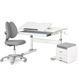 Комплект (L) Evo-кids TH-310 Grey (парта + крісло + тумба)