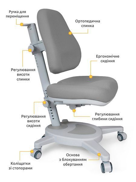 Дитяче крісло Mealux Onyx Y-110 G Y-110 G фото