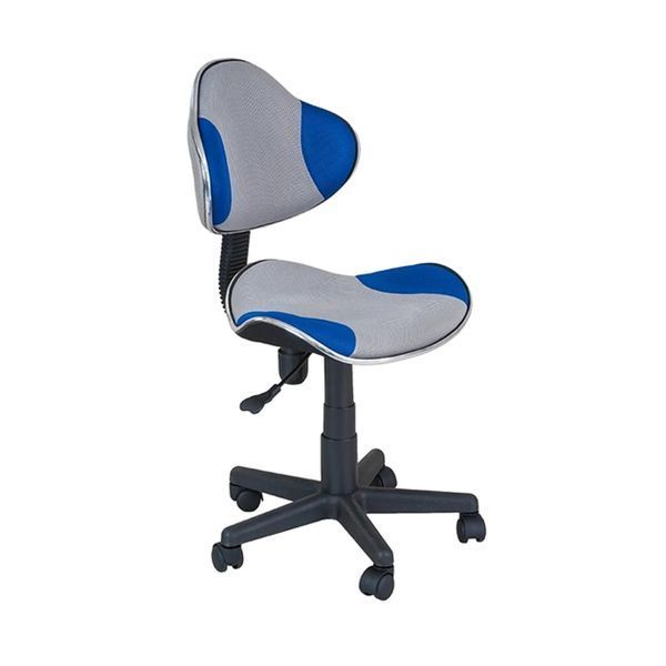 Парта-трансформер Fundesk Fiore II Grey + стілець FunDesk LST3 Blue-Grey 2508765 фото