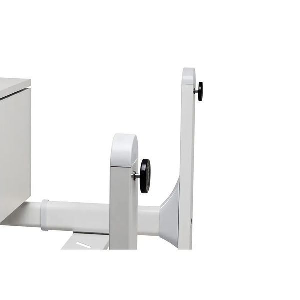 Парта-трансформер Fundesk Fiore II Grey + стілець FunDesk LST3 Blue-Grey 2508765 фото