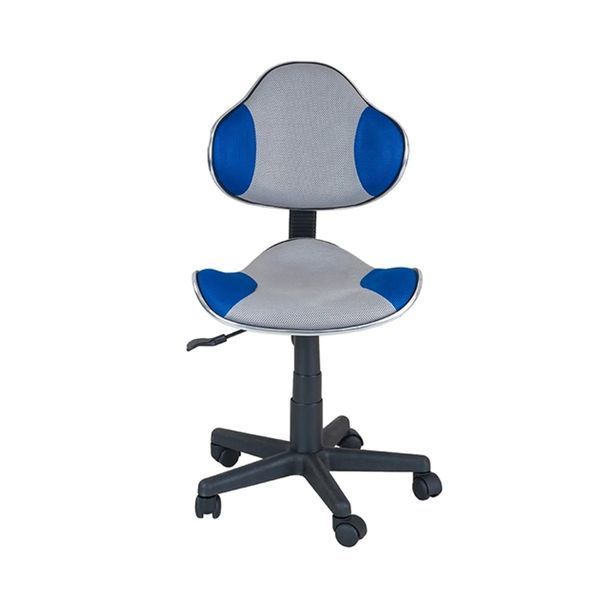 Парта-трансформер Fundesk Fiore II Grey + стілець FunDesk LST3 Blue-Grey 2508765 фото