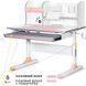 Дитячий стіл Mealux Edmonton Multicolor з полицею BD-610 W/MC + PN BD-610 W/МС + PN з полицею фото 1