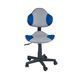 Парта-трансформер Fundesk Fiore II Grey + стілець FunDesk LST3 Blue-Grey 2508765 фото 7