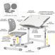 Комплект Evo-kids (стіл+крісло) Evo-06 Plus Grey Evo-06 Plus G фото 2