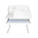 Комплект парта-трансформер із надбудовою Fundesk Dolore Plus і стілець Fundesk SST2 Grey 009788-Plus фото 4