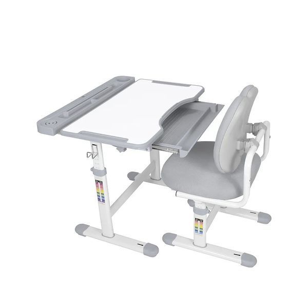 Комплект дитячих меблів FunDesk Vivo Grey 0034007 фото